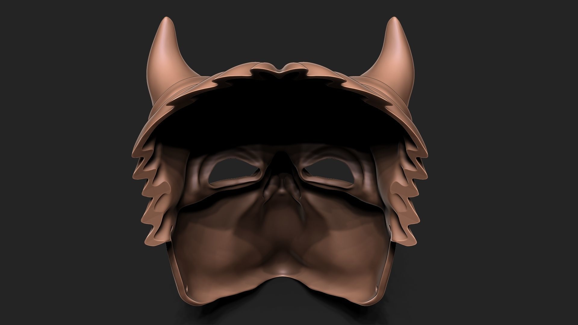 Ghost Nameless Ghoul Mask 3D print model_6