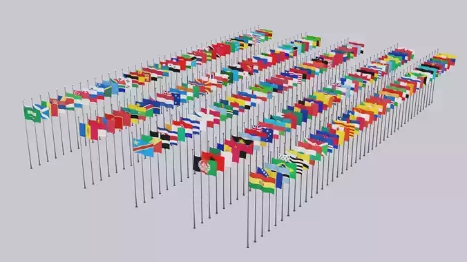 All World Countries Flags 