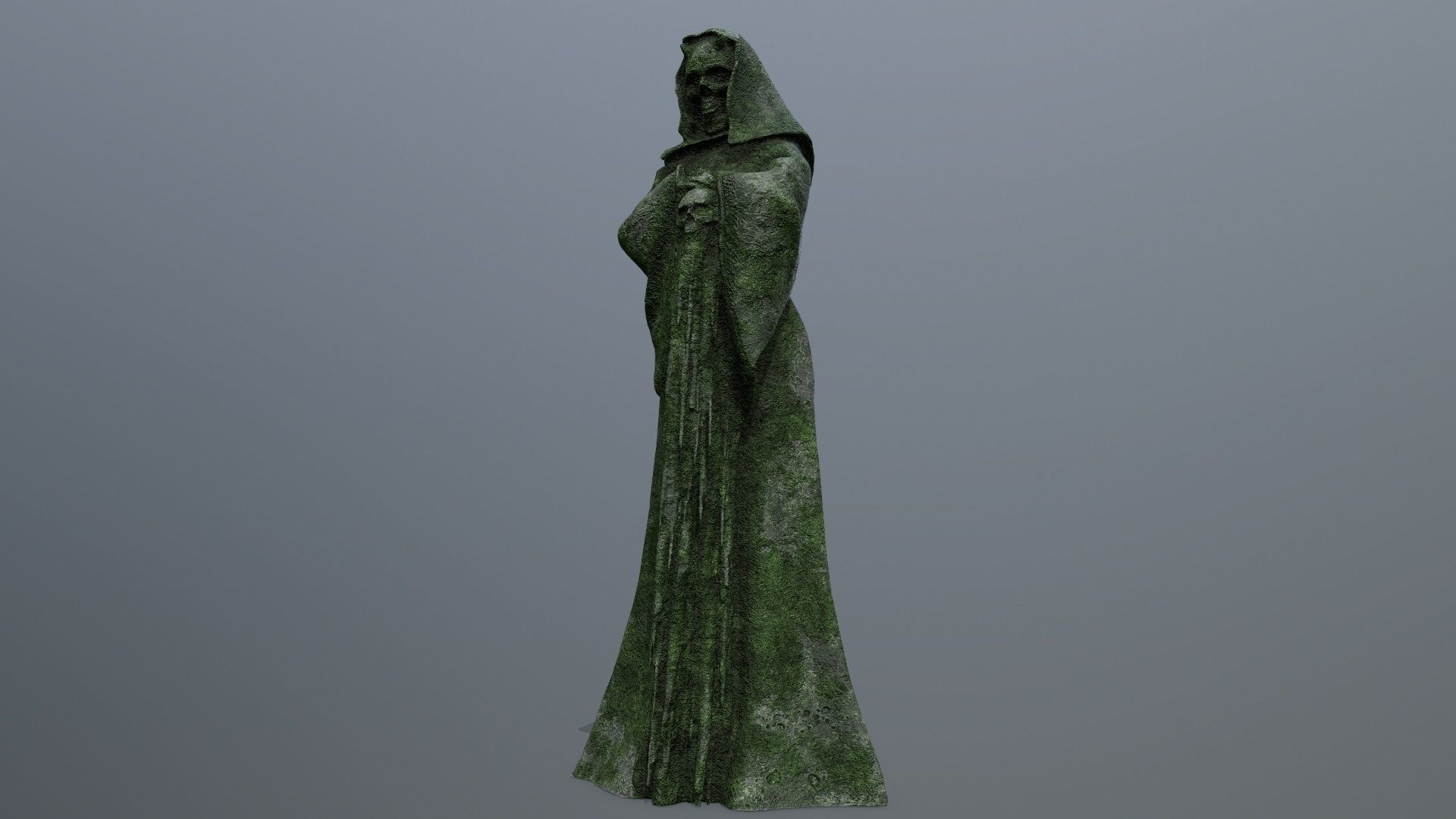statue    Low-poly 3D model_9