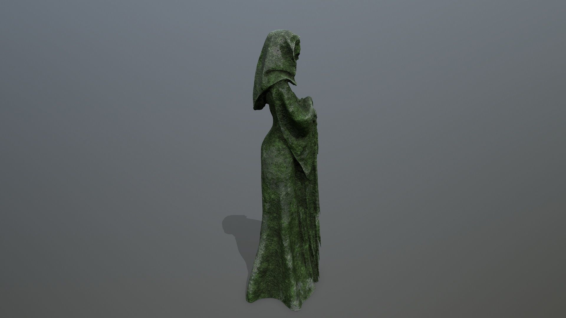 statue    Low-poly 3D model_3