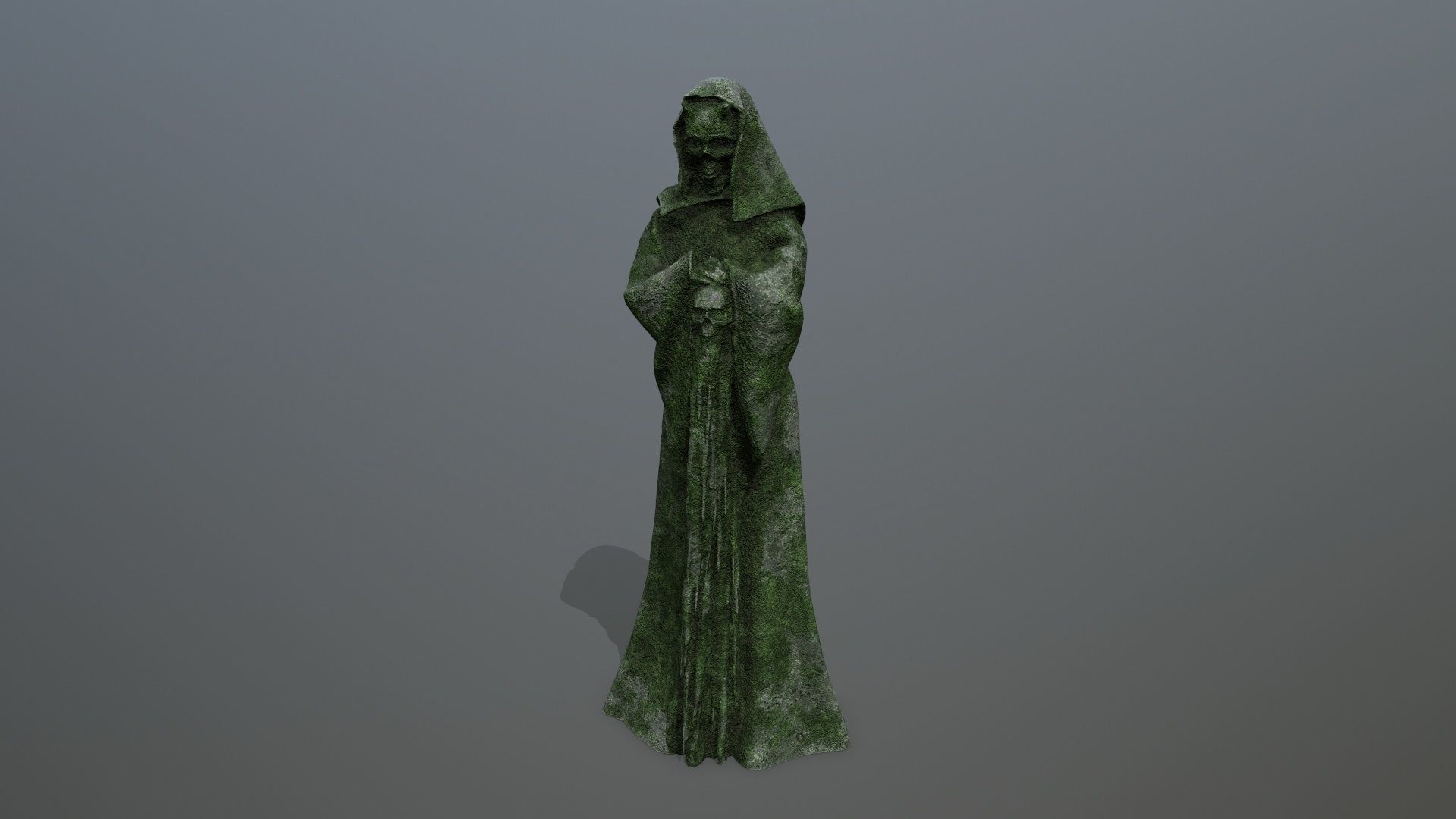 statue    Low-poly 3D model_8