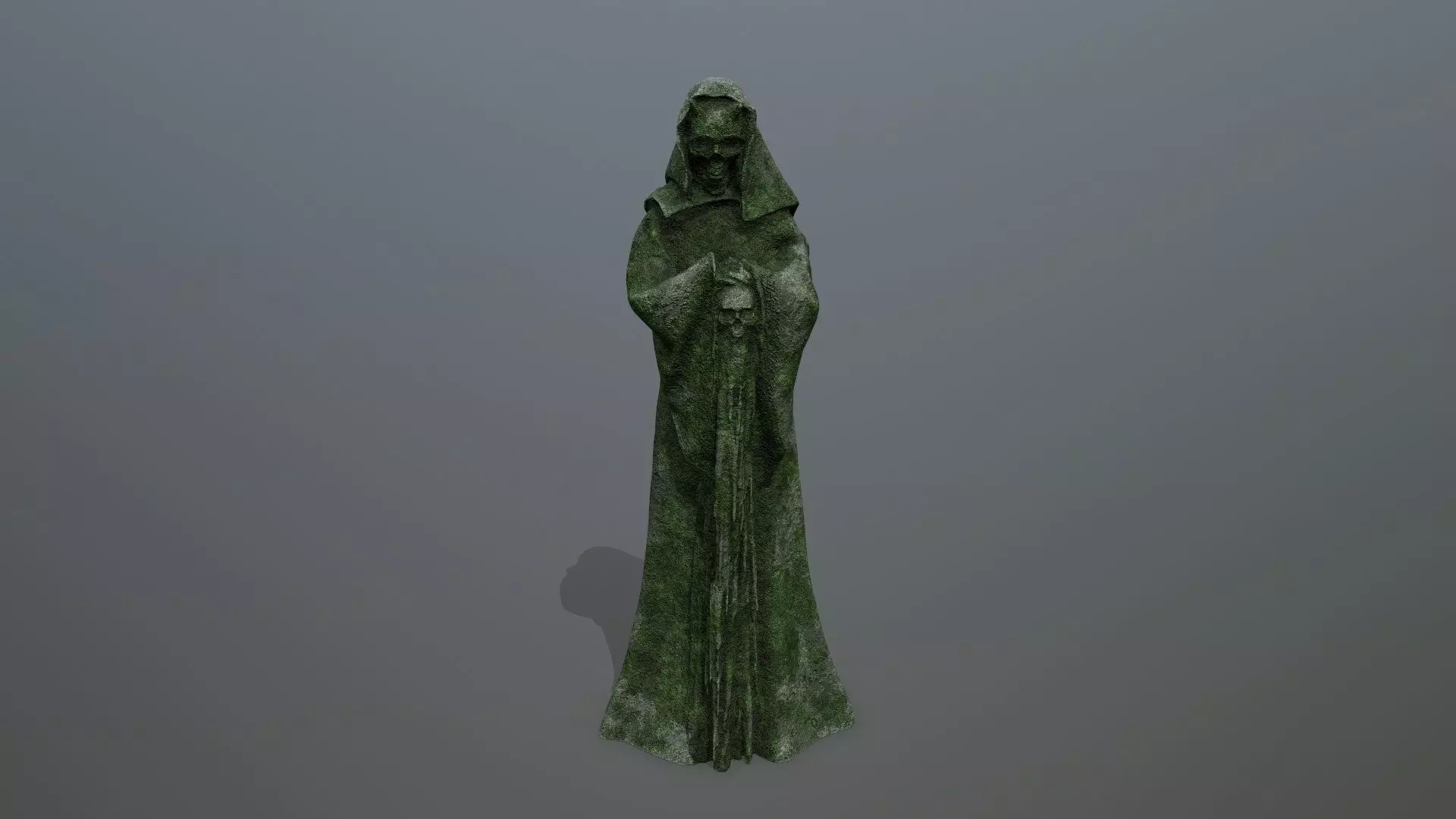 statue    Low-poly 3D model_0