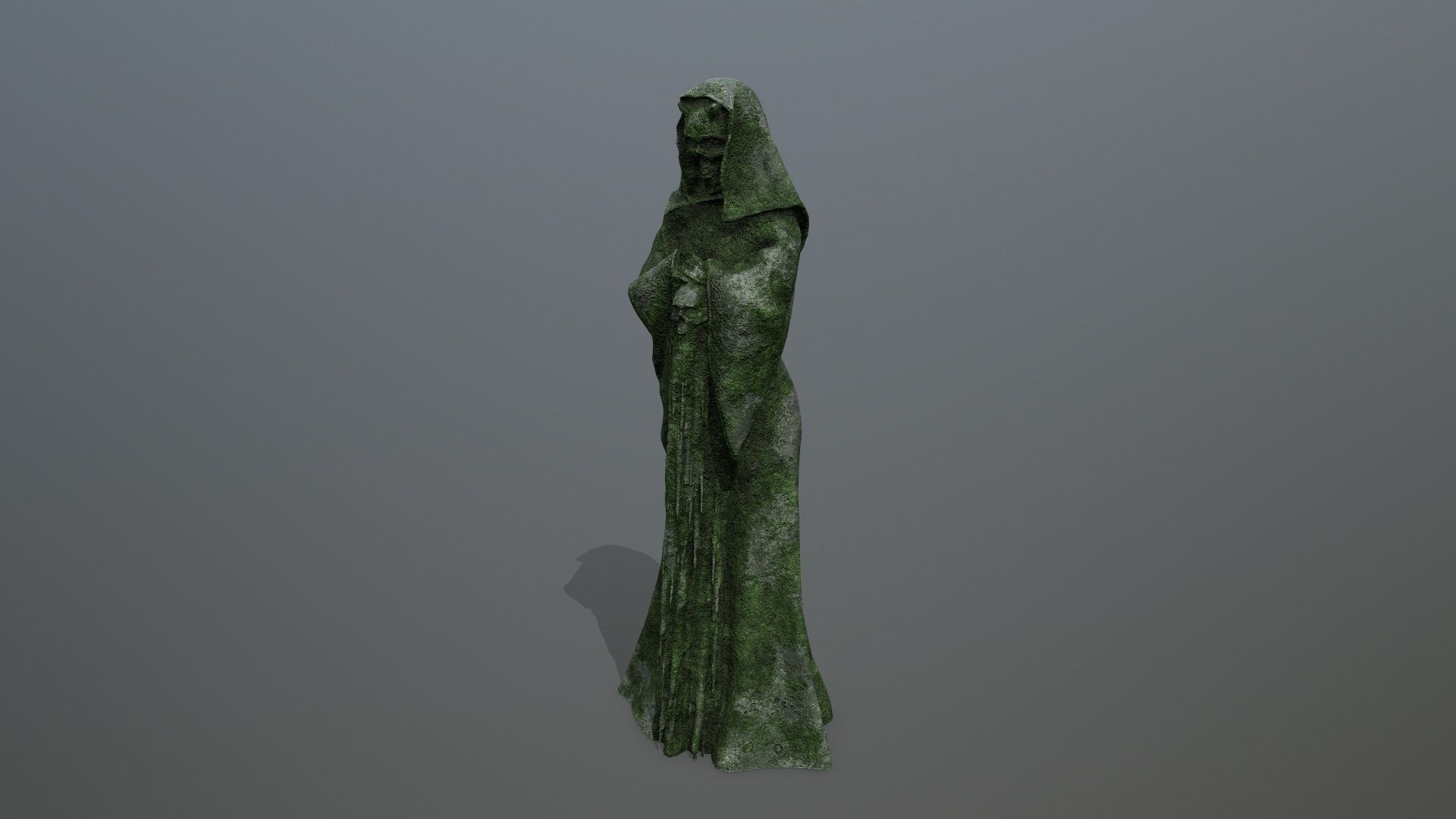 statue    Low-poly 3D model_7