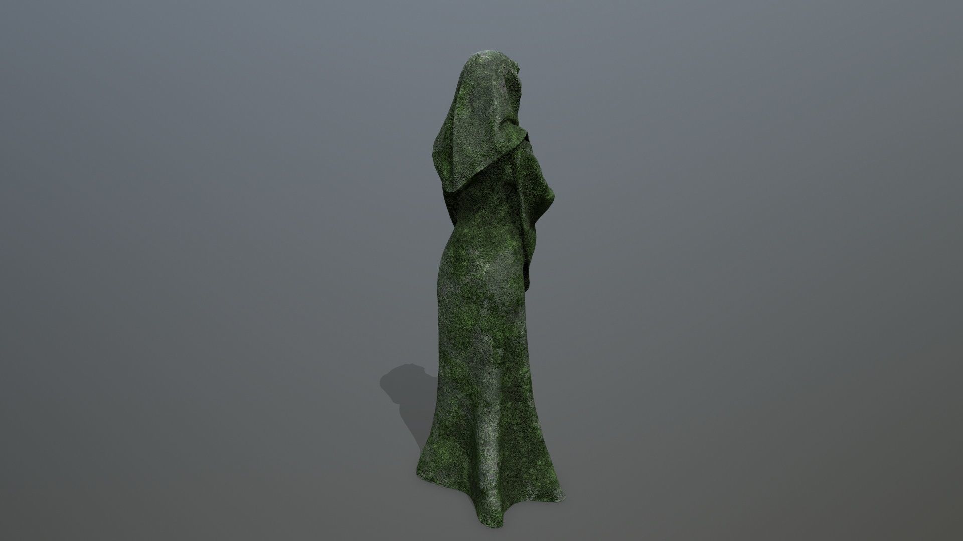 statue    Low-poly 3D model_4