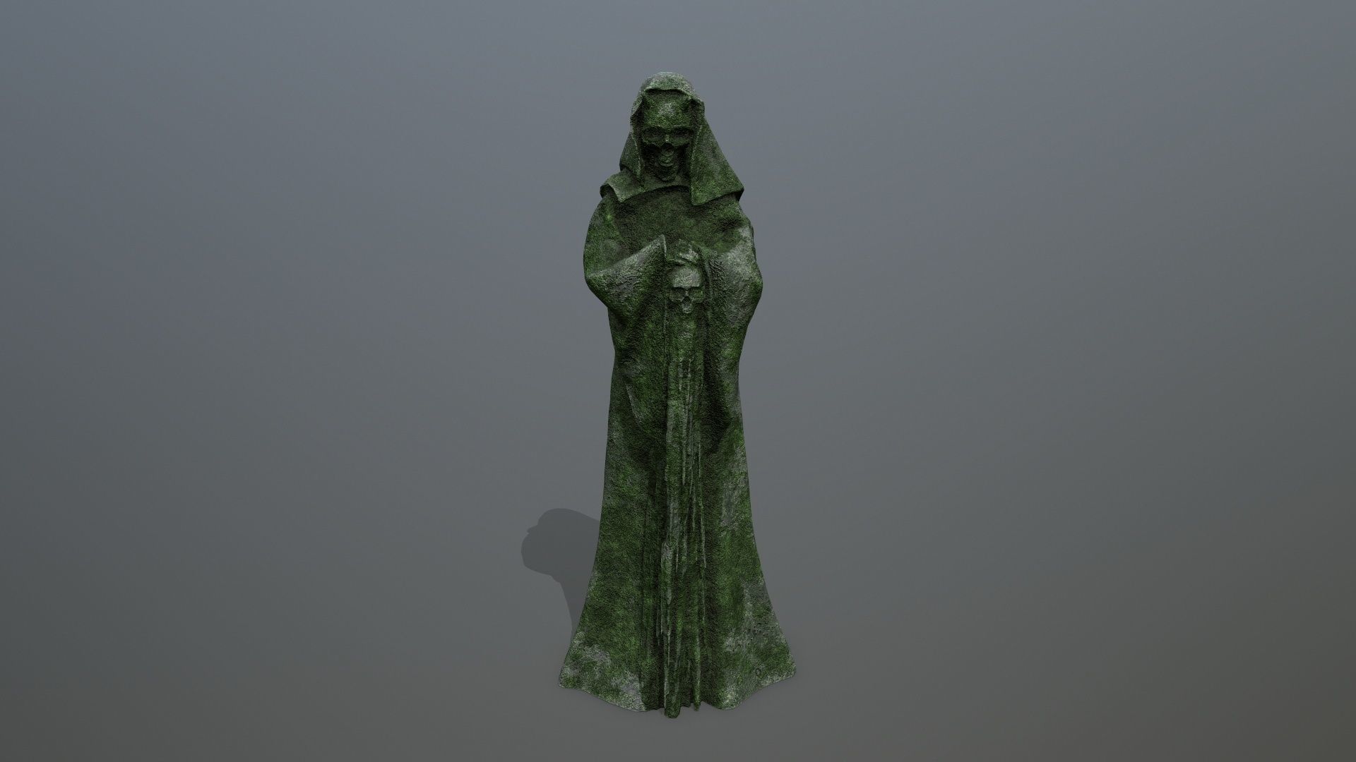 statue    Low-poly 3D model_1
