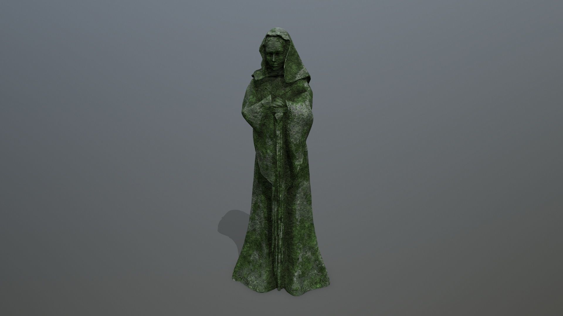 statue   Low-poly 3D model_7