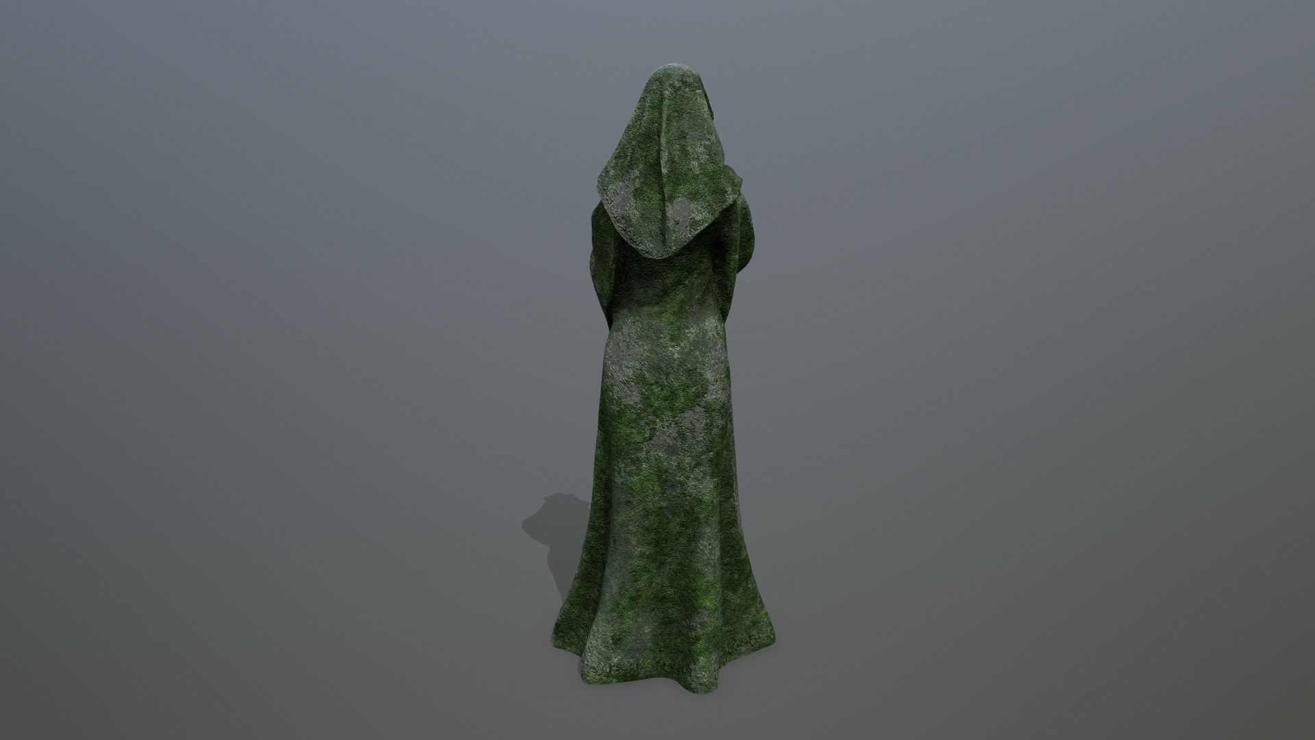statue   Low-poly 3D model_4