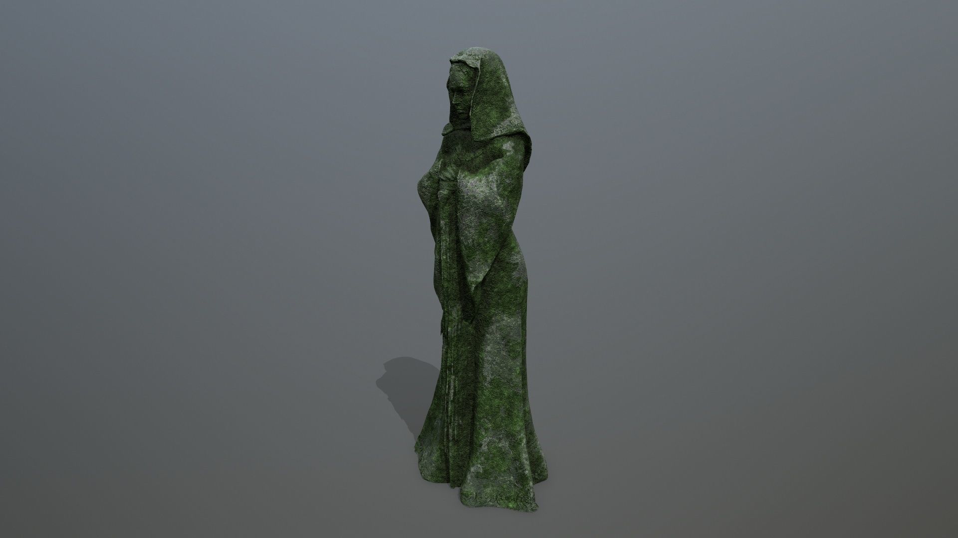 statue   Low-poly 3D model_6