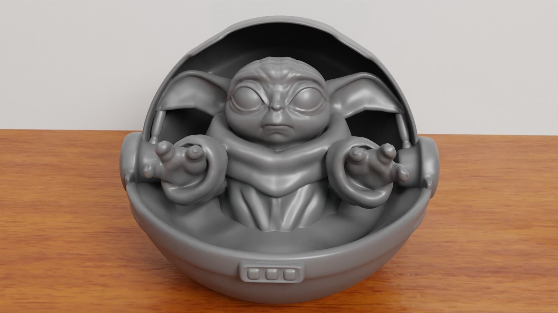 GROGU - Baby Yoda 3D print model_7