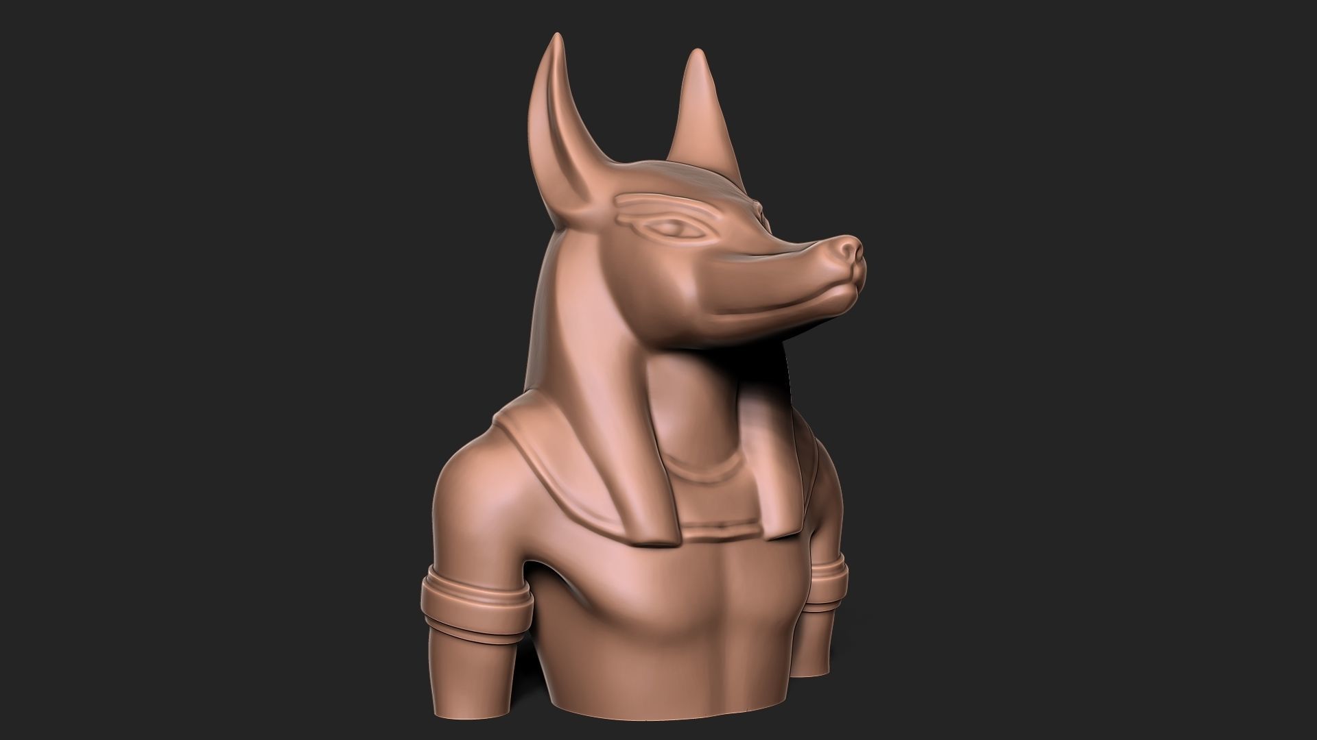 Anubis 3D print model_2