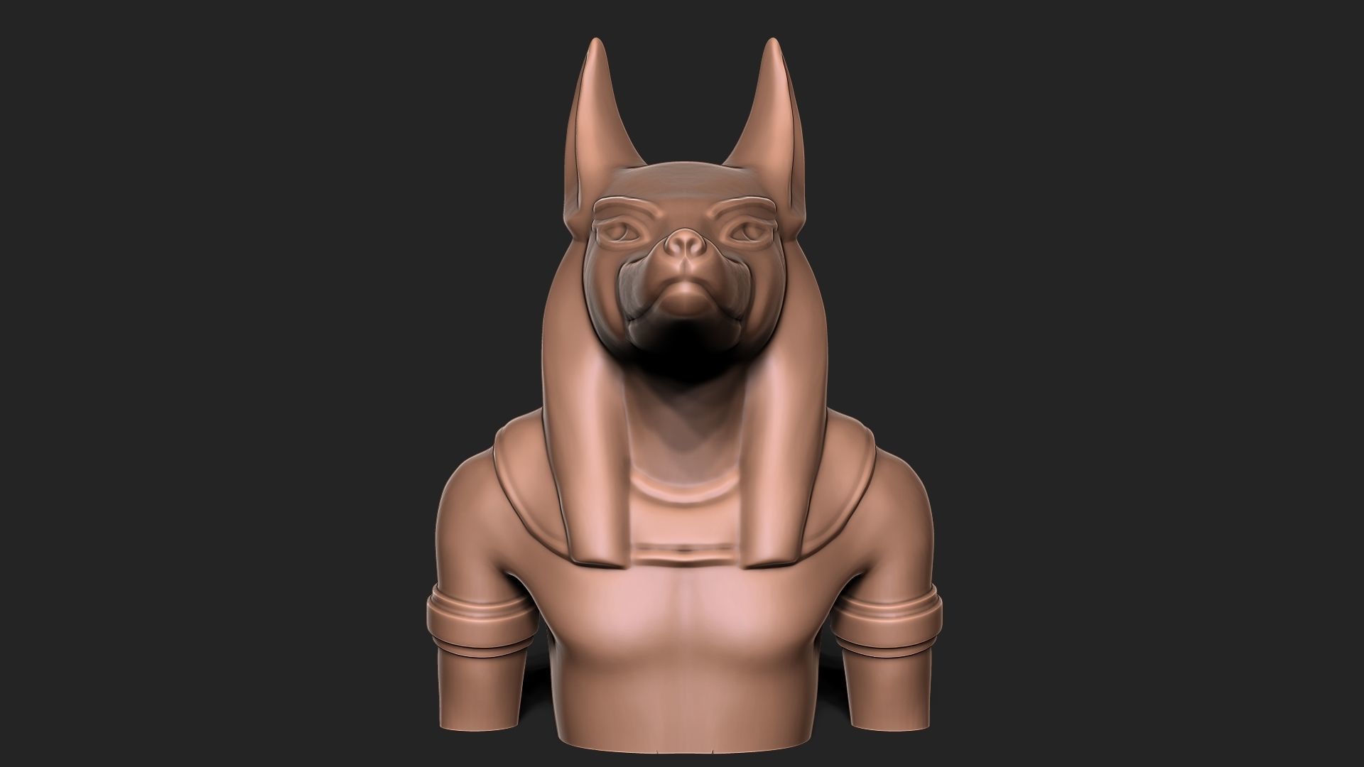 Anubis 3D print model_1