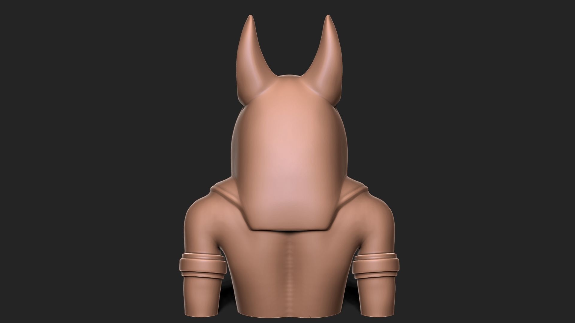 Anubis 3D print model_4