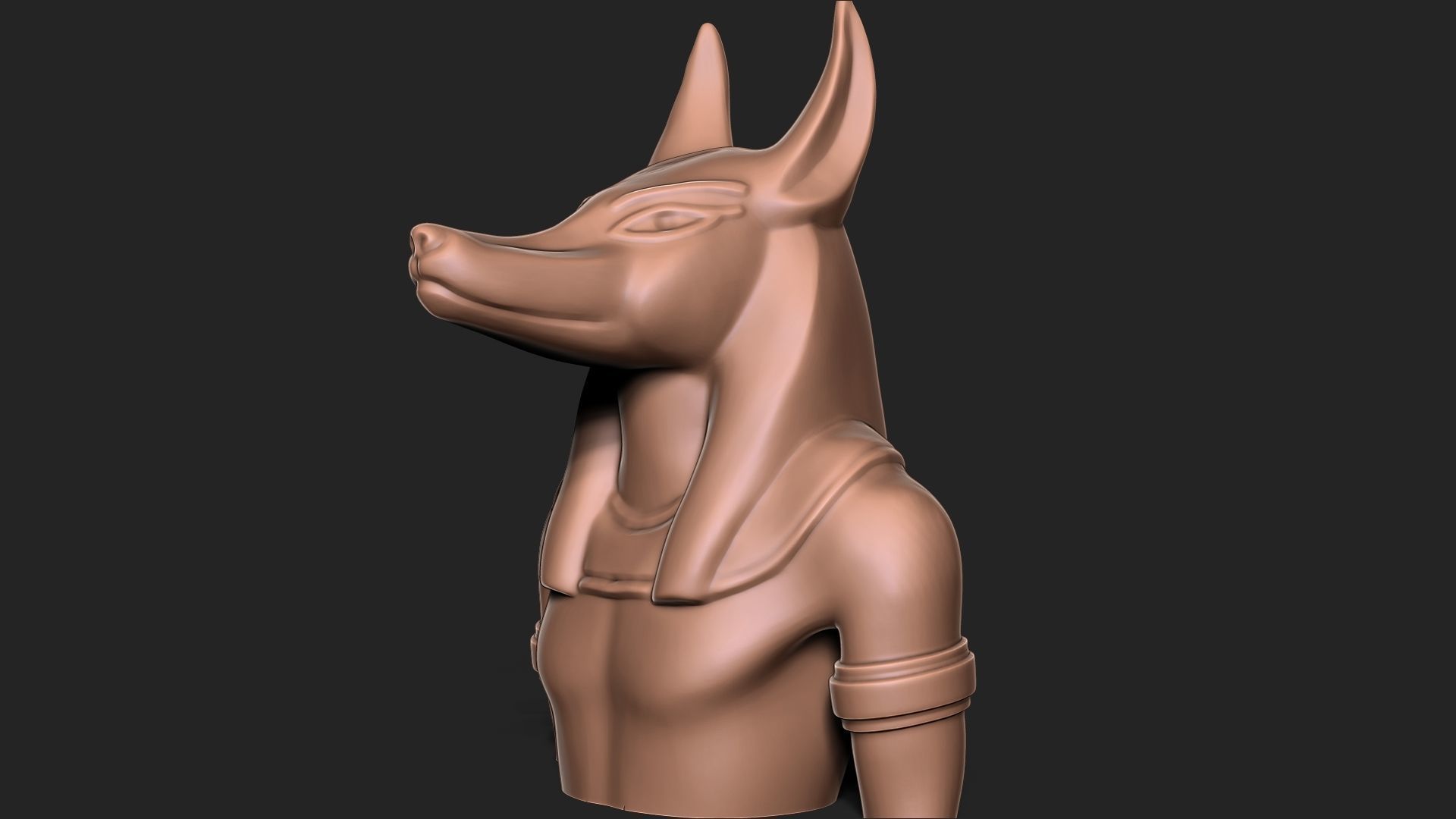Anubis 3D print model_3