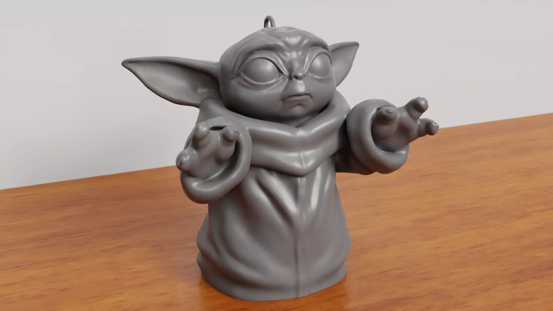 GROGU - Baby Yoda Keychain 3D print model_0