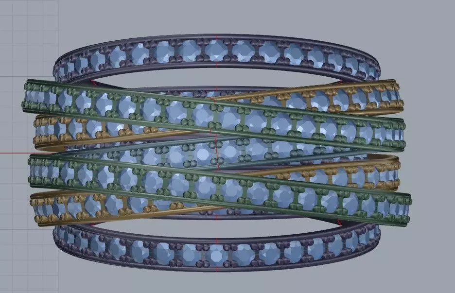 De GRISOGONO Allegra ring  3D print model_0