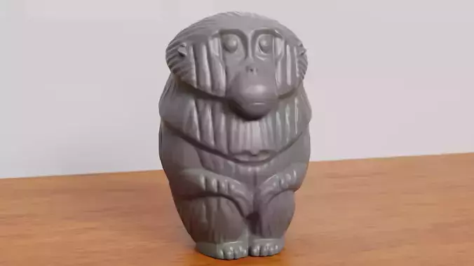 KUBO AND THE TWO STRINGS - MONKEY 3D print model