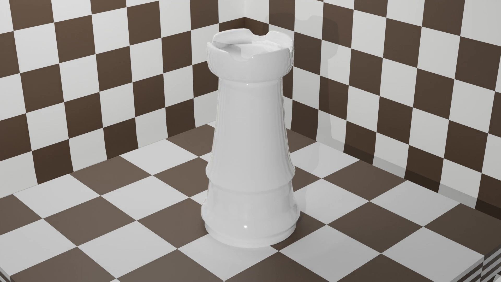 Short animation-rook Free 3D model_1