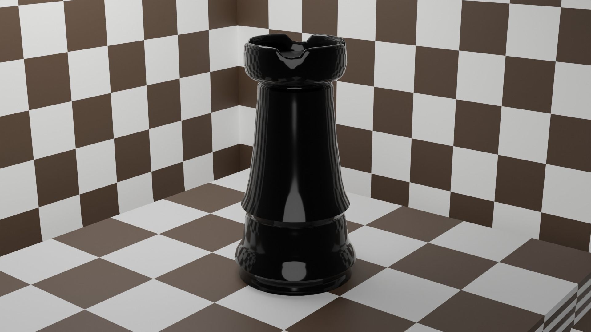 Short animation-rook Free 3D model_3