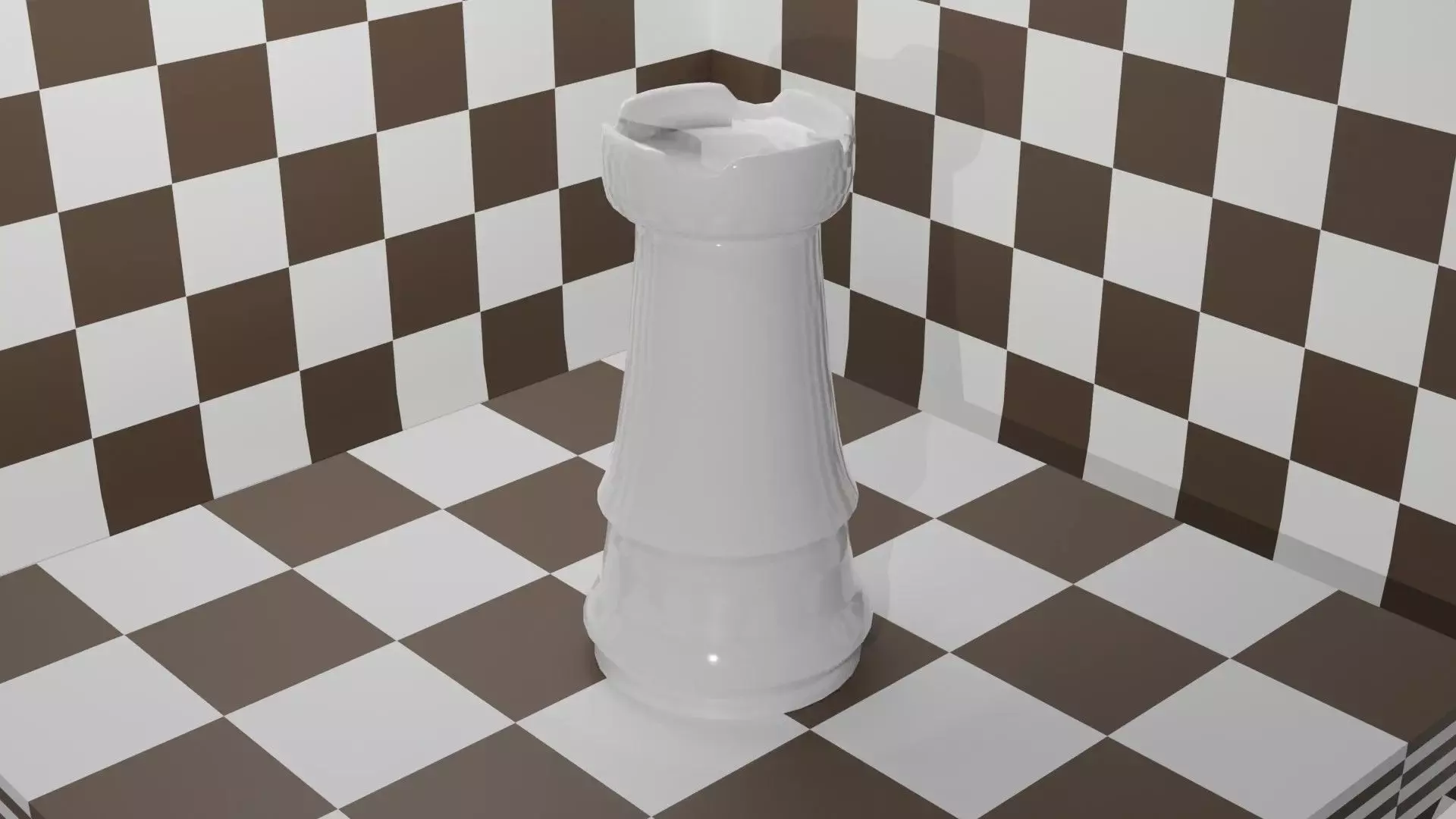 Short animation-rook Free 3D model_0