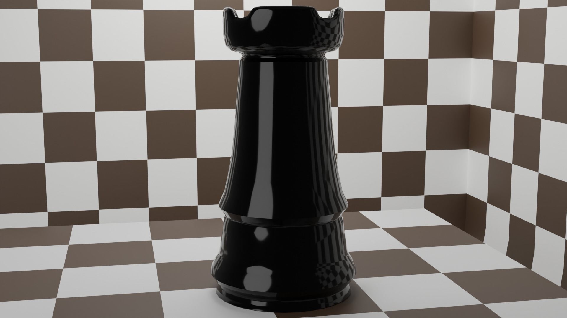 Short animation-rook Free 3D model_4