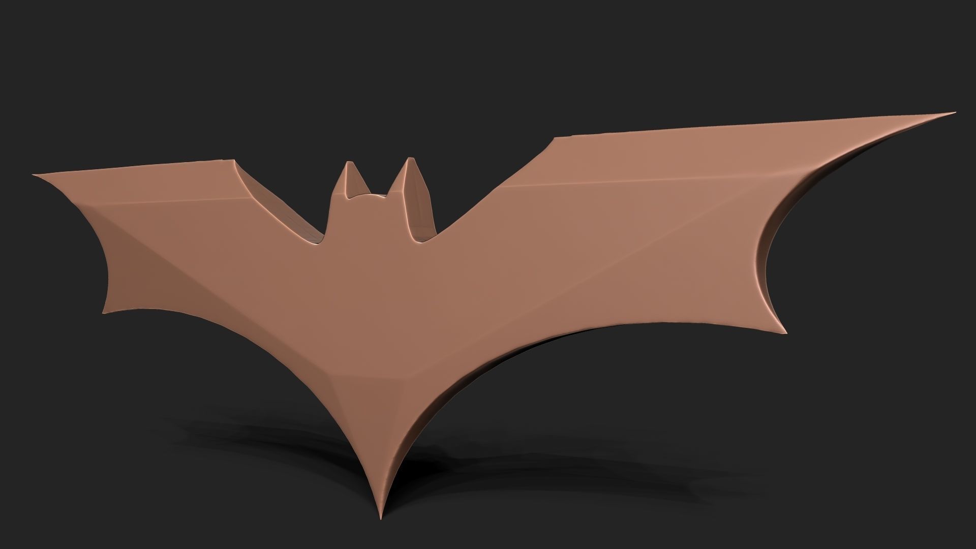 Batarang 3D print model_5