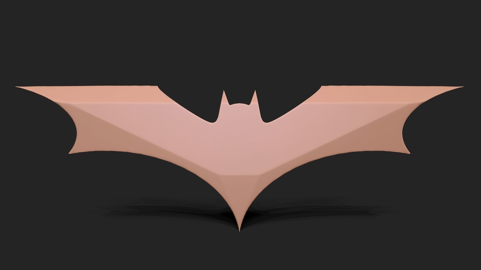 Batarang 3D print model_4
