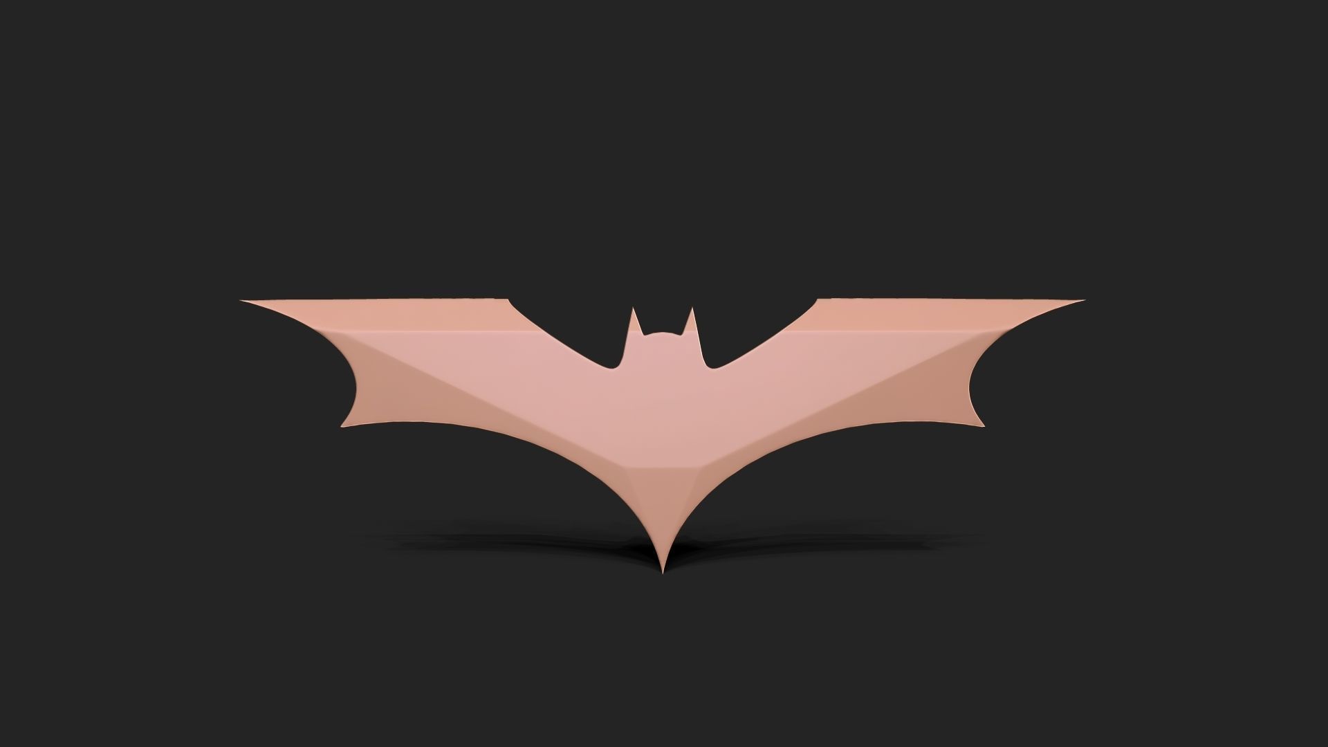Batarang 3D print model_2