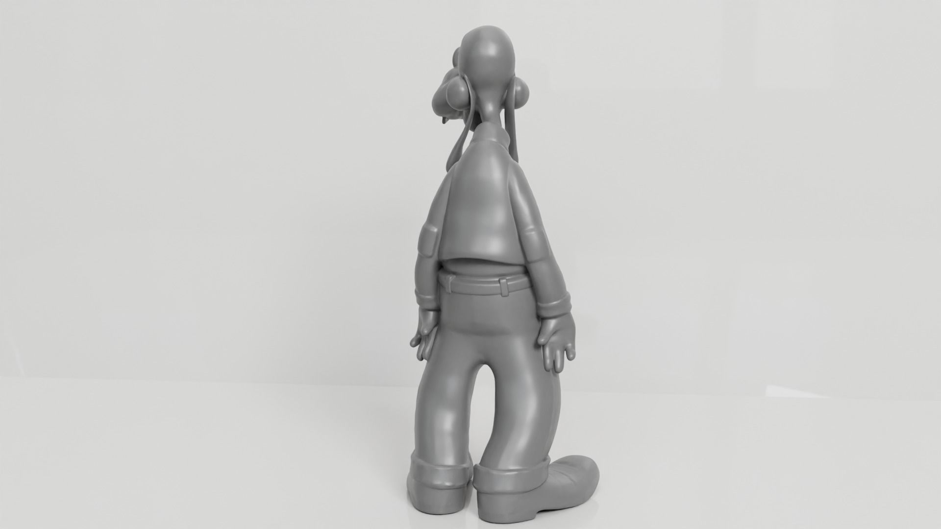 Goofy 3D print model_3