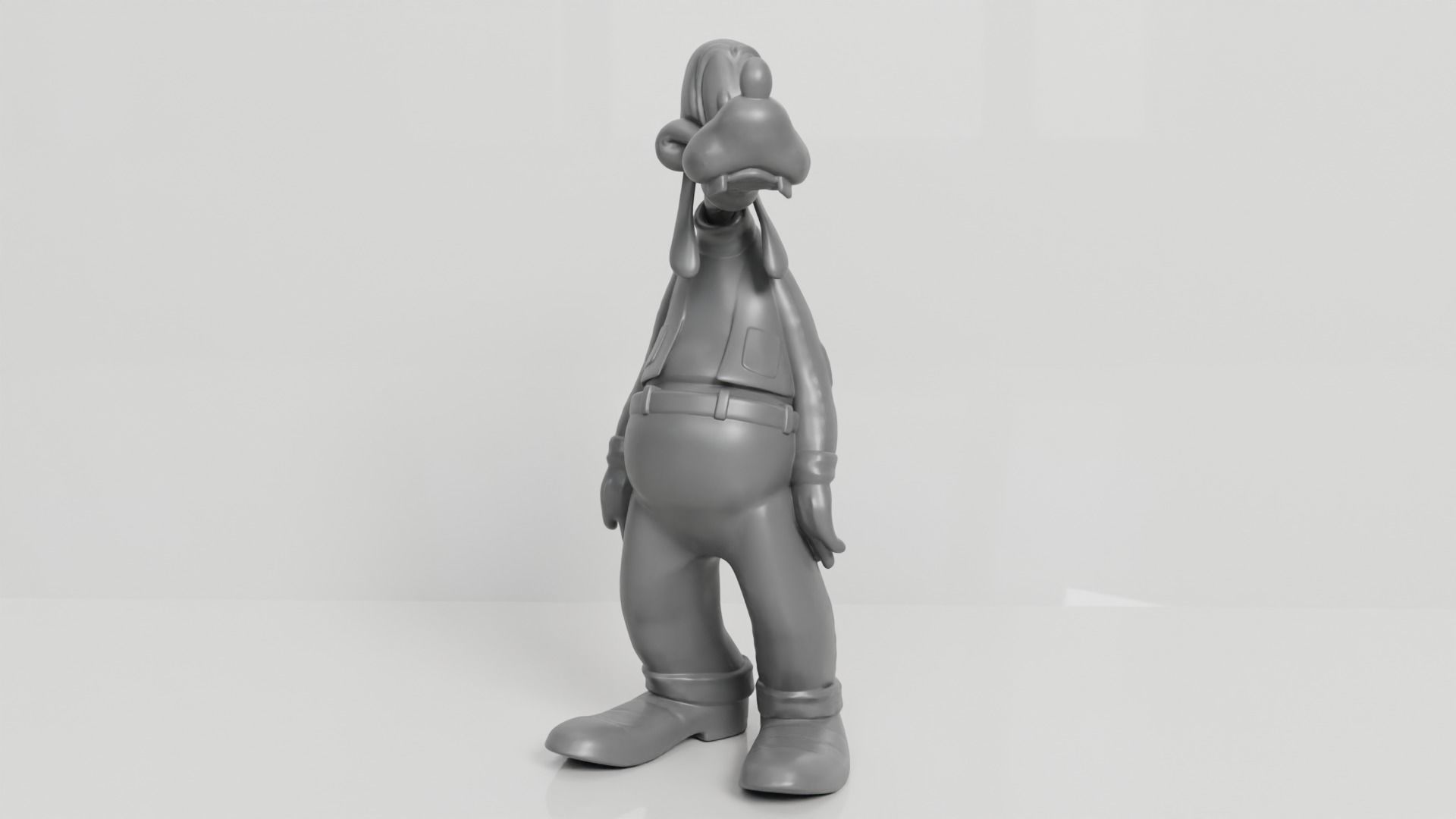 Goofy 3D print model_1