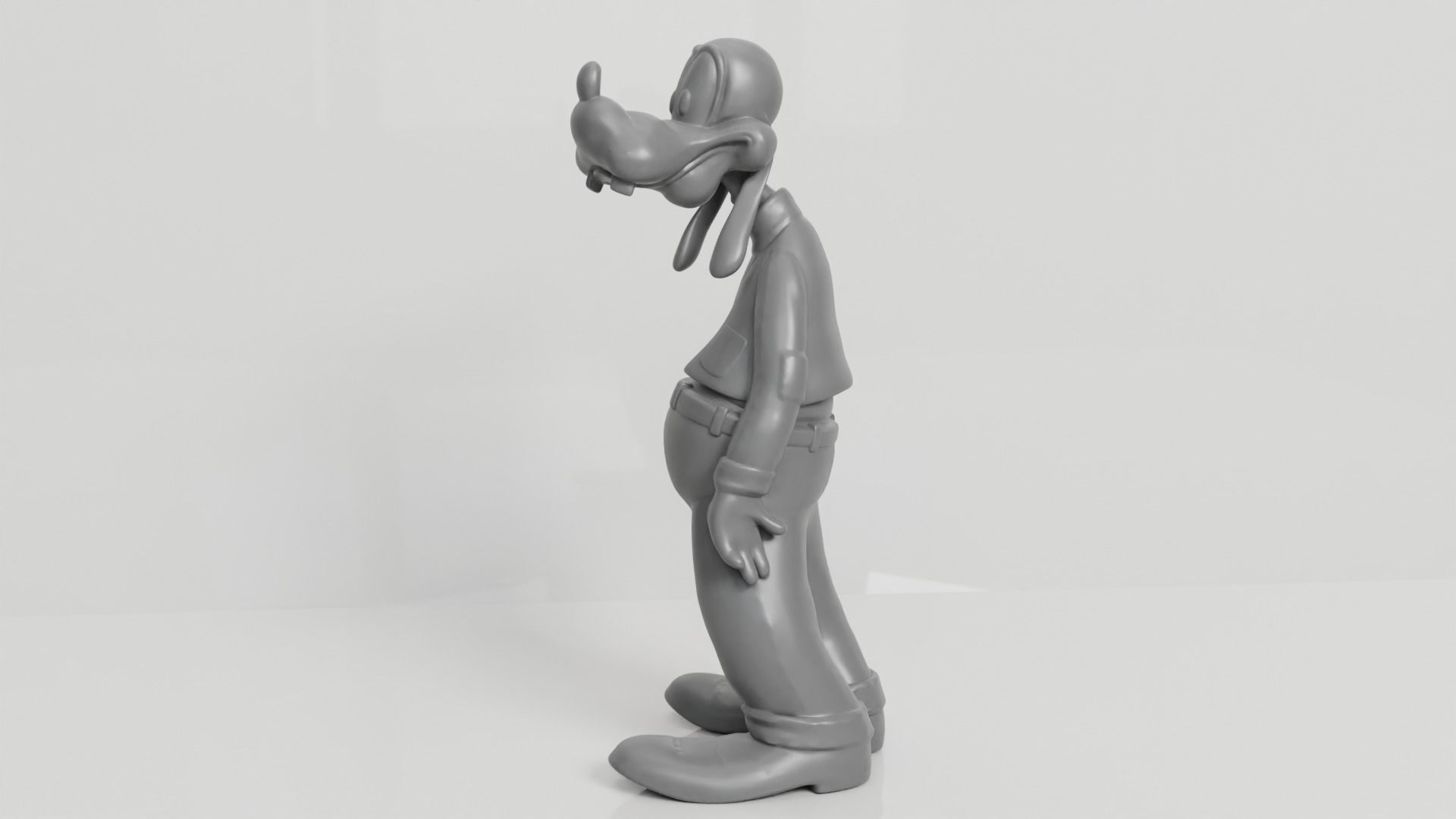 Goofy 3D print model_2