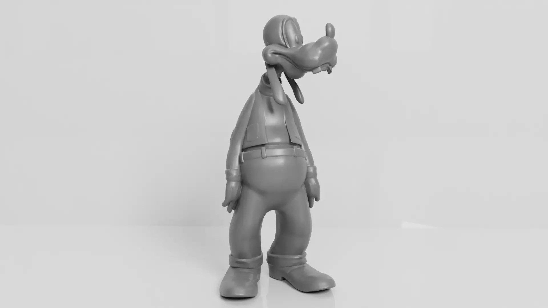 Goofy 3D print model_0