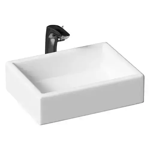 Shell overhead suspended Duravit Vero Air 50 cm 2351500000