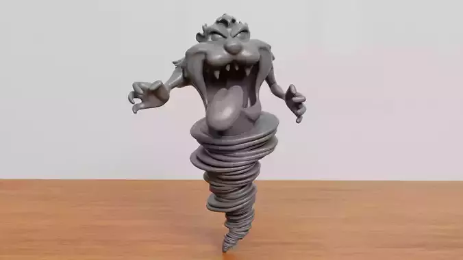 Tasmanian Devil 3D print model