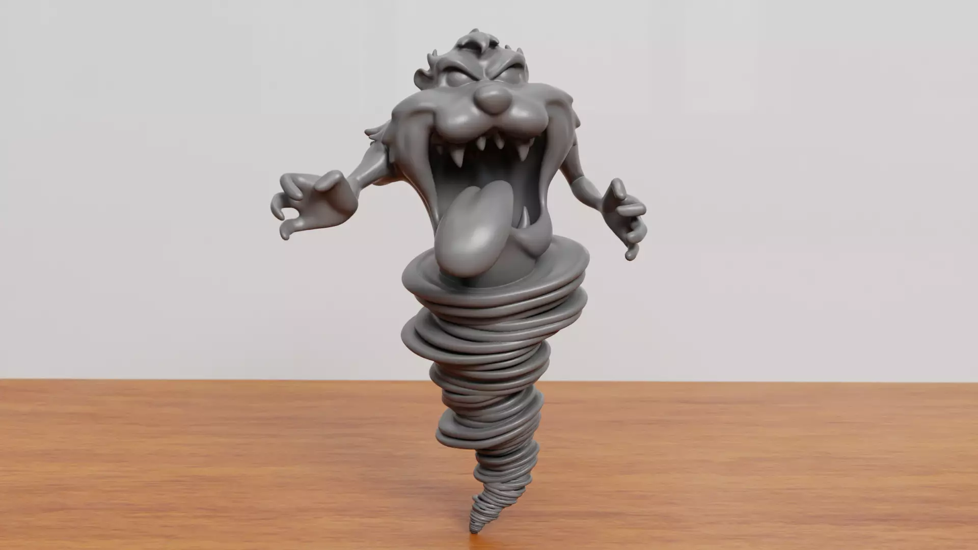 Tasmanian Devil 3D print model_0
