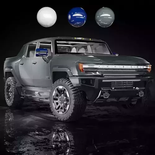 GMC Hummer EV 2024 3d model