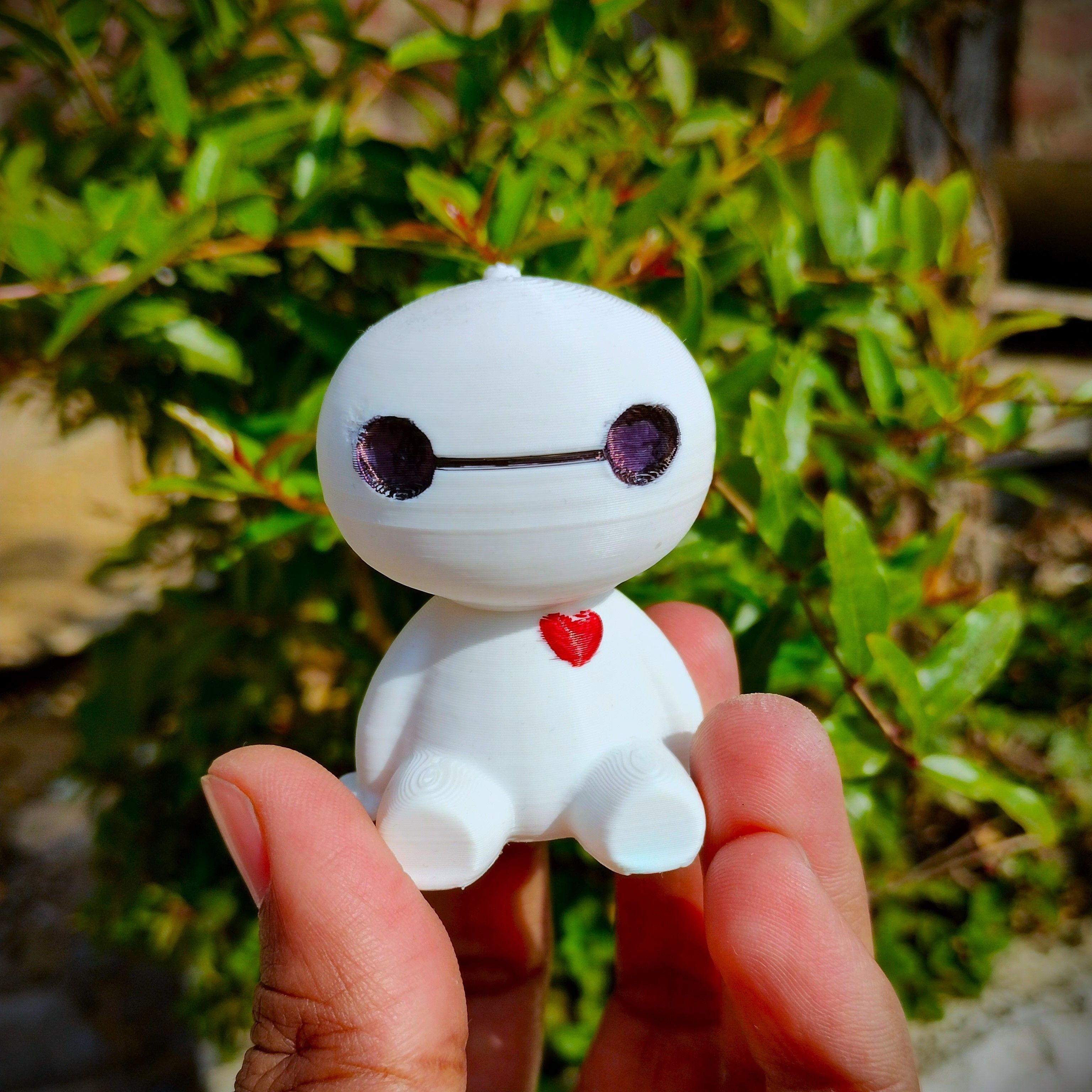 Valentines Special - Cute little Baymax 3D print model_3