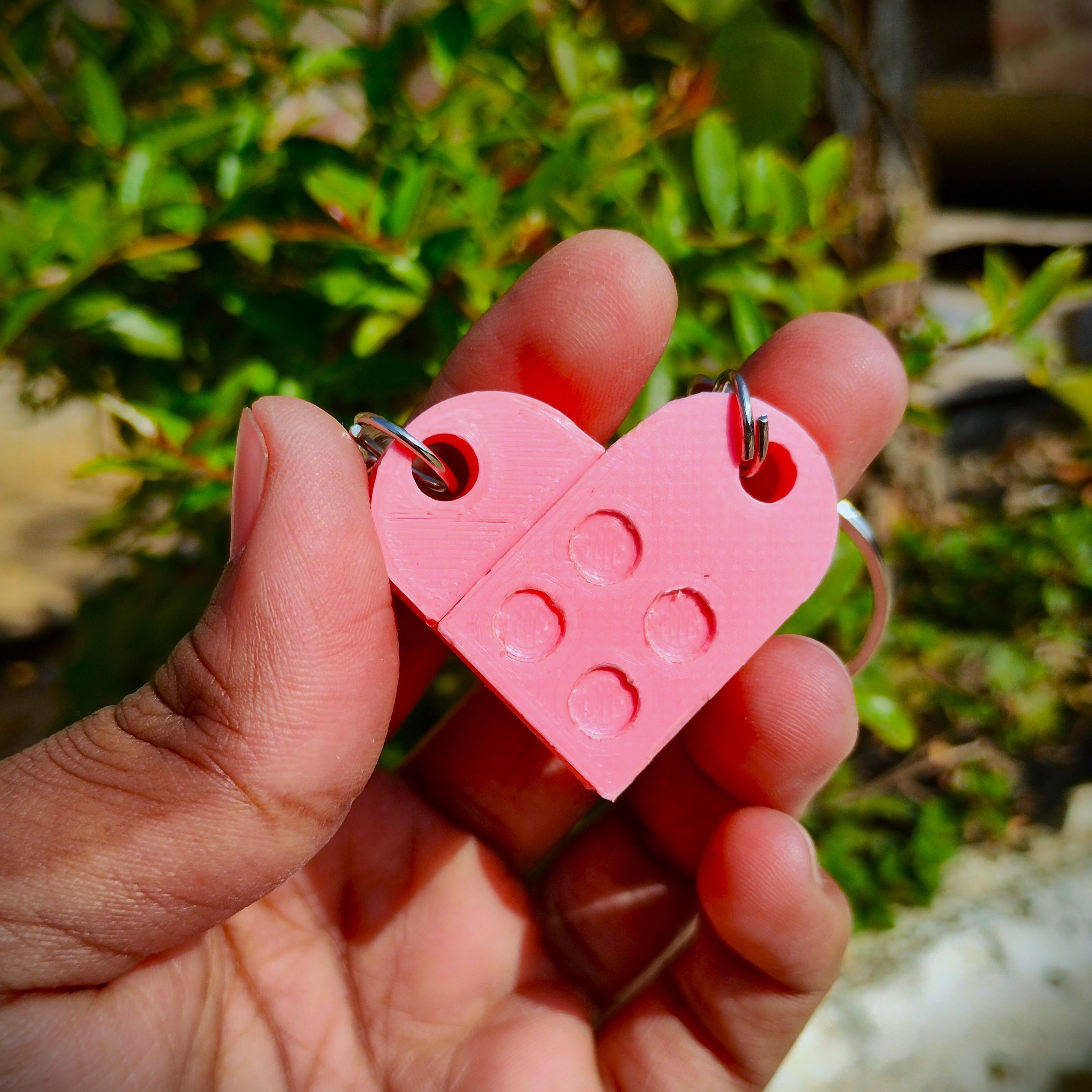 Valentines Special - Gift Box and Heart Keychain 3D print model_5