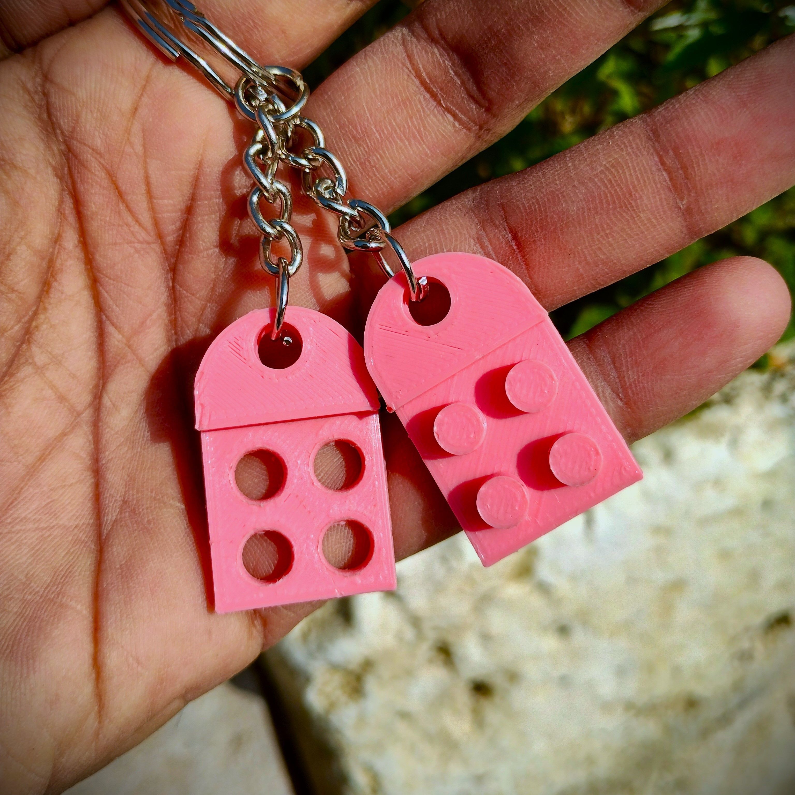 Valentines Special - Gift Box and Heart Keychain 3D print model_8