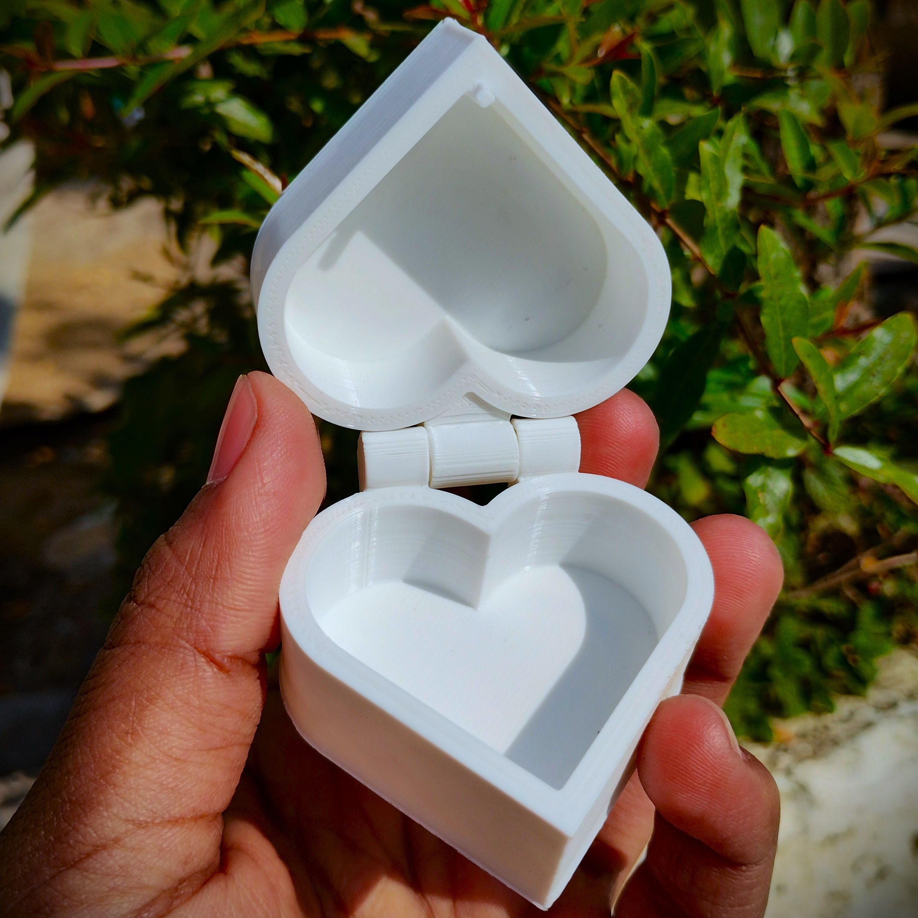 Valentines Special - Gift Box and Heart Keychain 3D print model_2