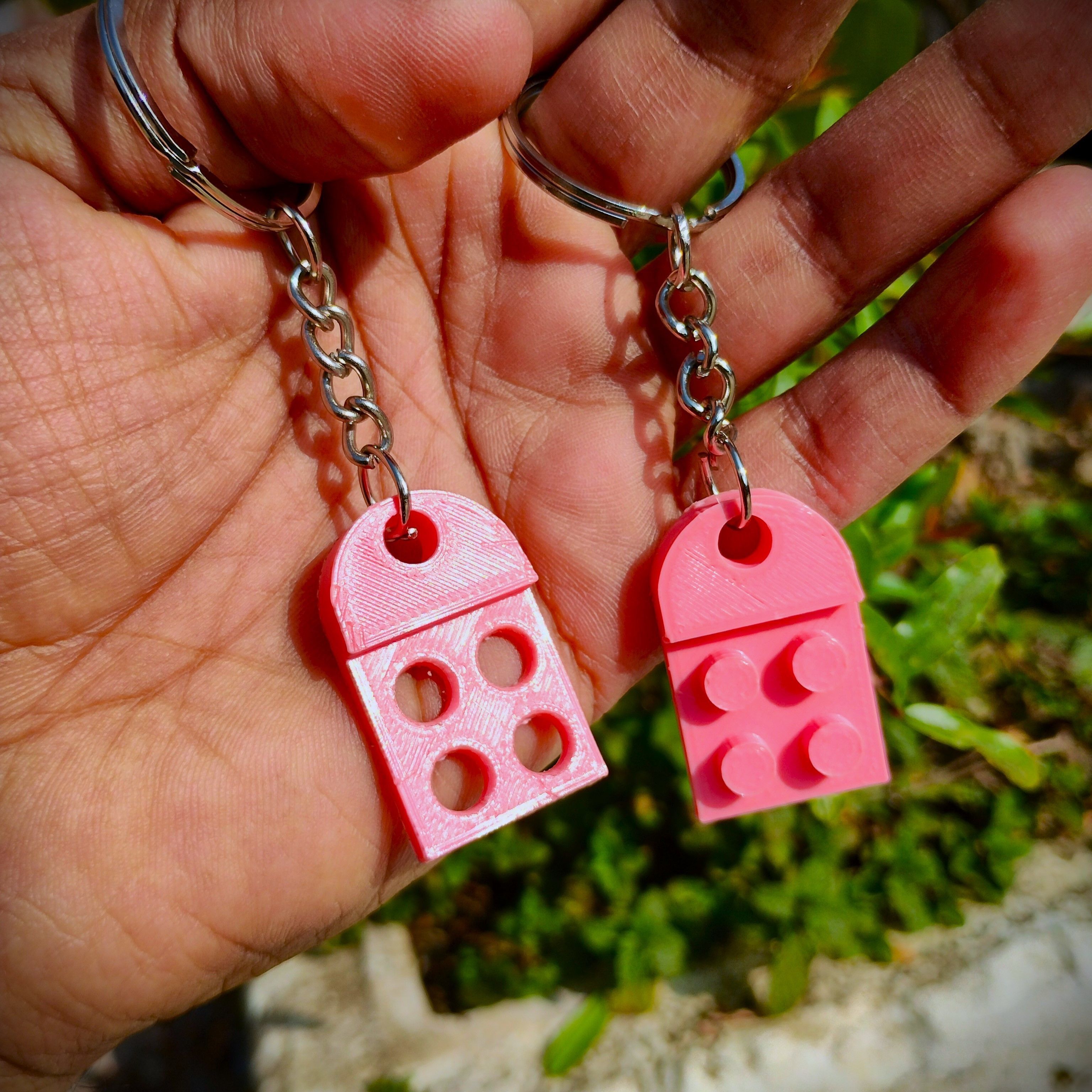 Valentines Special - Gift Box and Heart Keychain 3D print model_4
