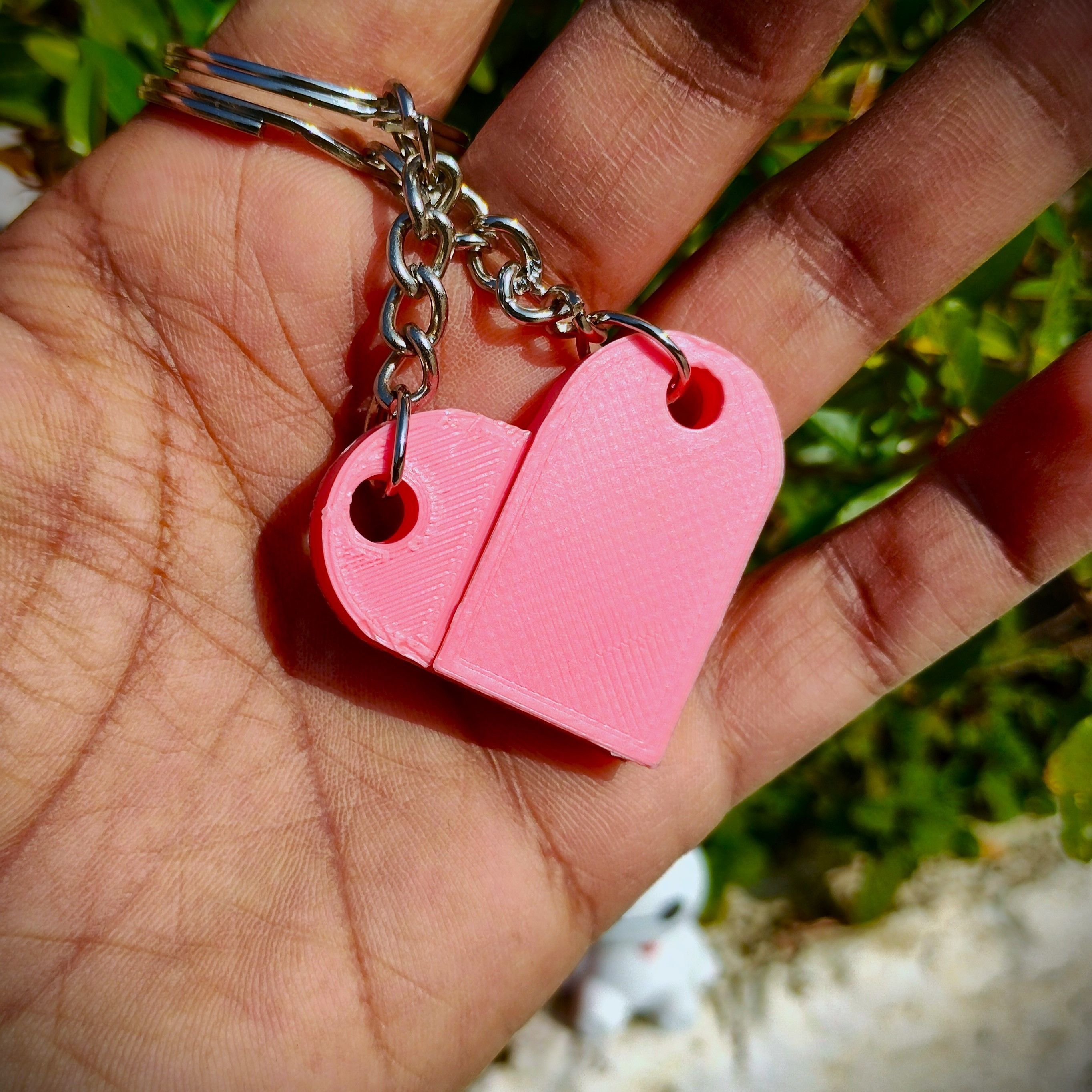 Valentines Special - Gift Box and Heart Keychain 3D print model_9