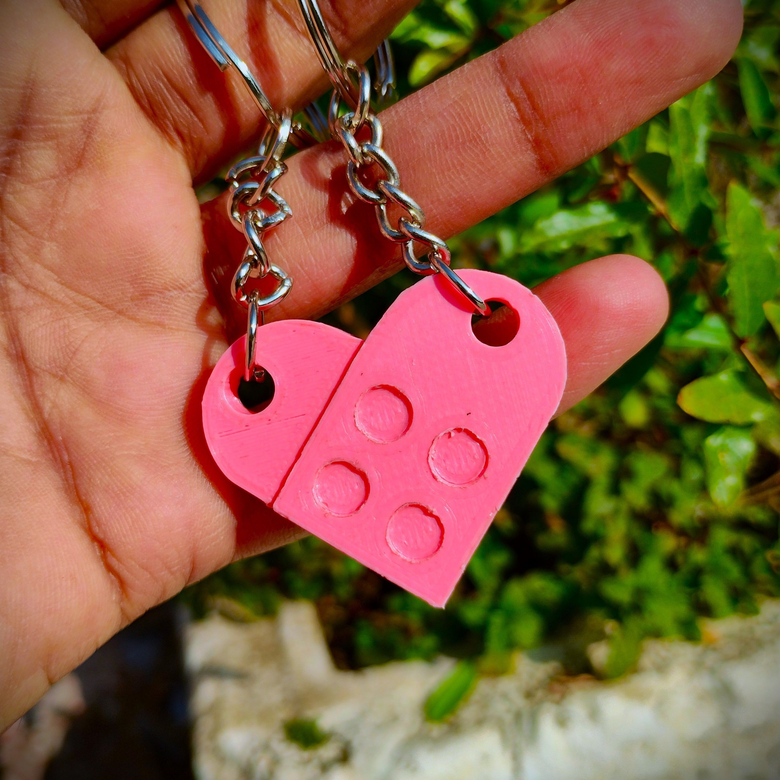 Valentines Special - Gift Box and Heart Keychain 3D print model_7