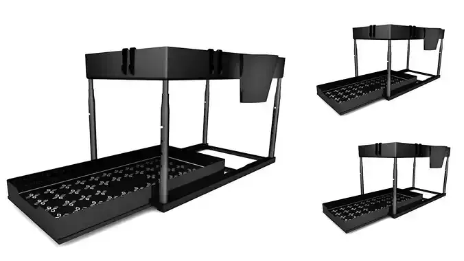 under sink cabinet shelf 3d model