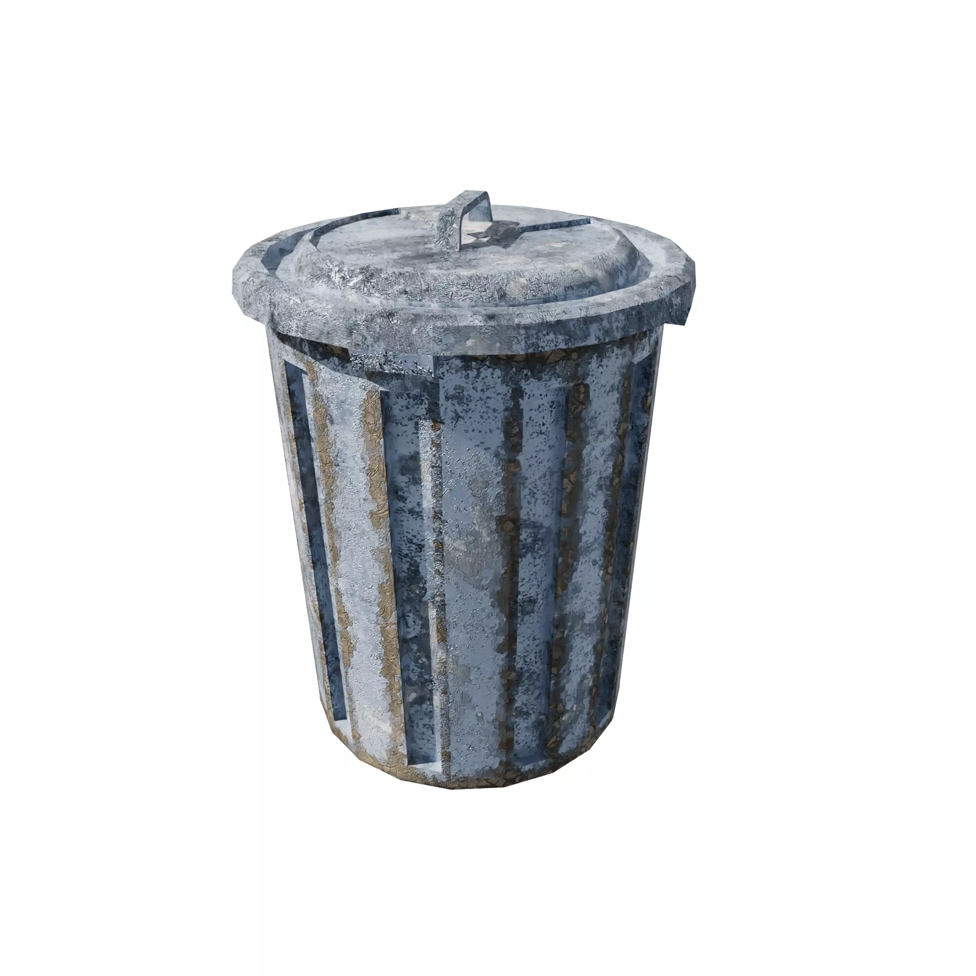 Japanese Trash Can 3D model