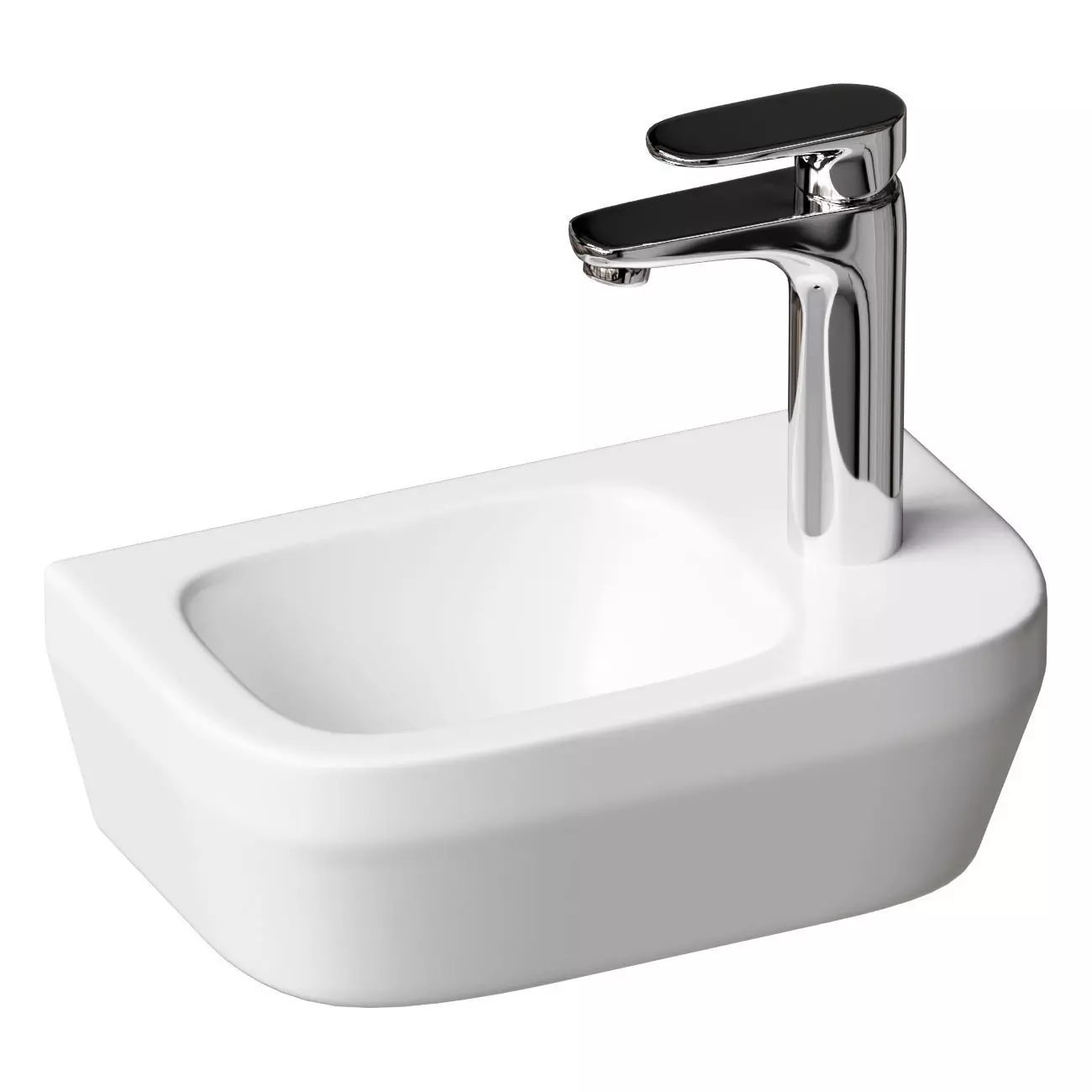 Duravit DuraStyle hanging sink 713360000 3D model