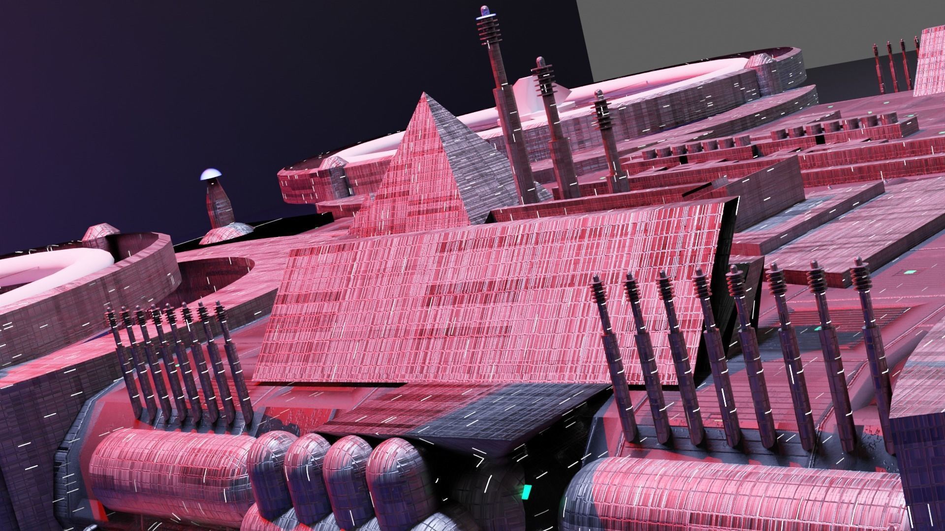 Fighter Drone by Art SSFK Low-poly 3D model_3