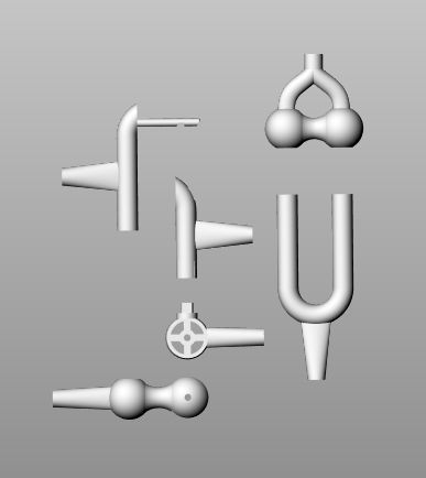 Earrings Link 3D print model_19