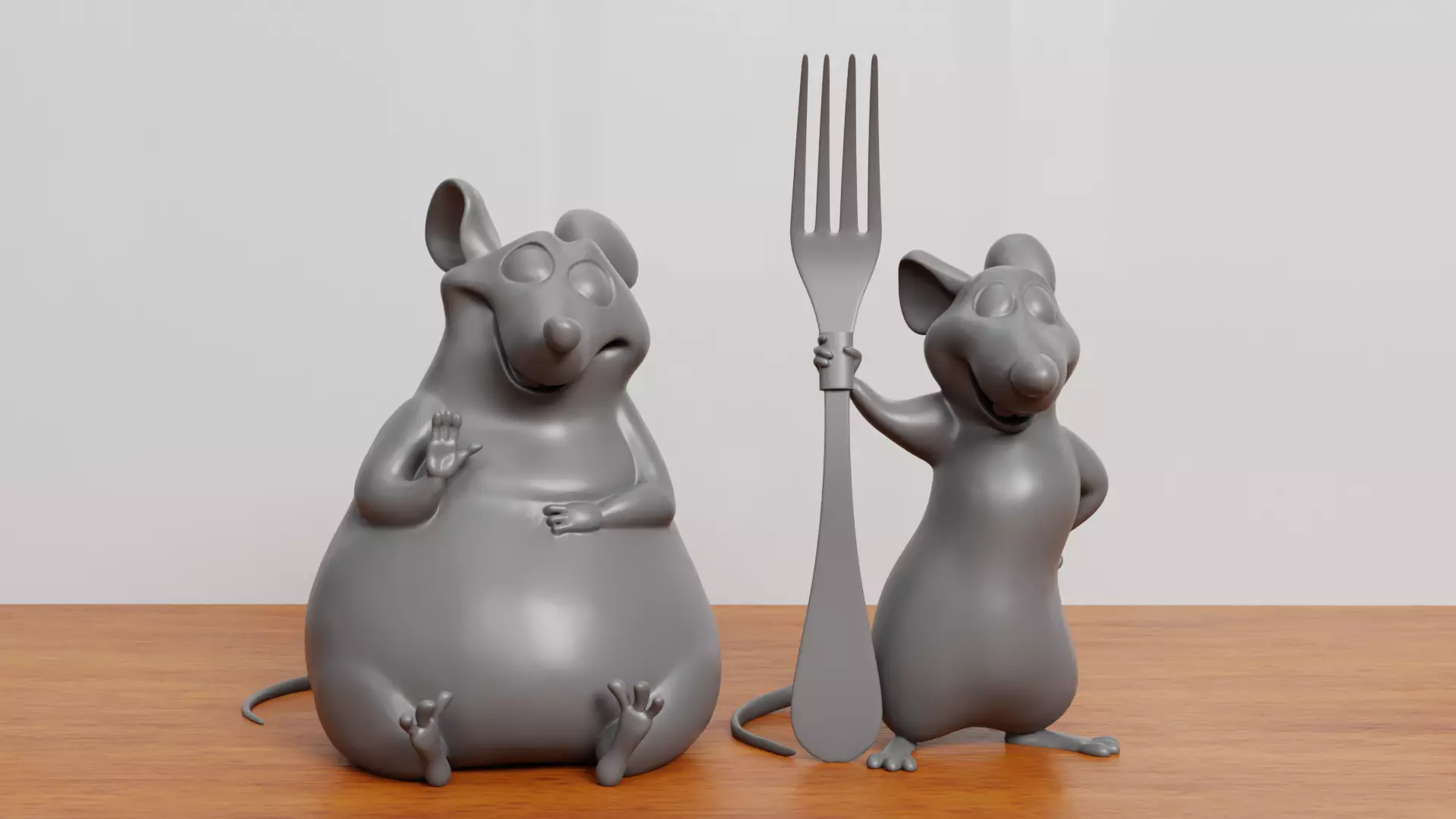 ratatouille 3D print model