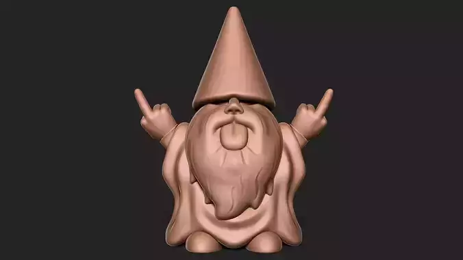Middle Finger Gnome