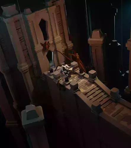 Cow in the spider kingdom